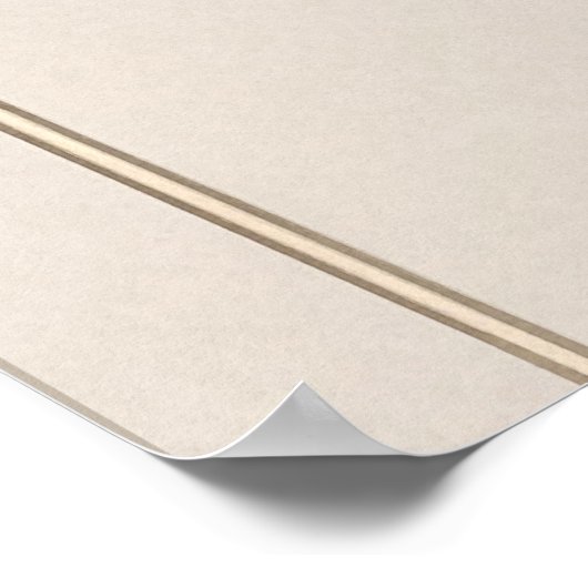 Poster Graphique de sièges Boho Florals (Coin)