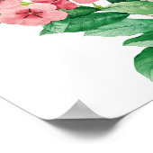 Poster Graphique de sièges Mariage de périphérique fleur  (Coin)