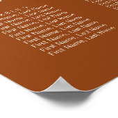 Poster Graphique de sièges Mariage de typographie simple  (Coin)