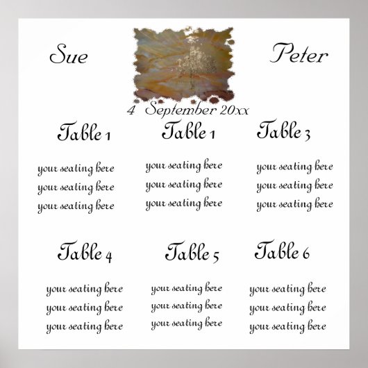 POSTER GRAPHIQUE DE SITE D'OR (Devant)