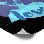 Poster Graphique De Ski Rétro Pour Les Vacances De Statio (Coin)