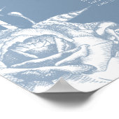 Poster Graphique de table de 8 places assises pour 10 per (Coin)