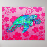Graphique de tortue marine
