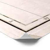 Poster Graphique des Galapagos de 1793 (Coin)