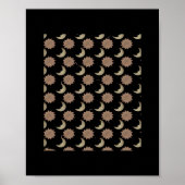 Poster Graphique des nuages Whimsigoth (Devant)