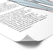 Poster Graphique des points d'acupuncture de l'alarme der (Coin)