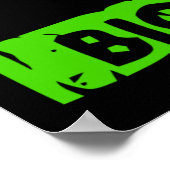 Poster Graphique des produits chimiques biodangereux écol (Coin)