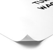 Poster Graphique des ventes du bureau tourné de côté (Coin)