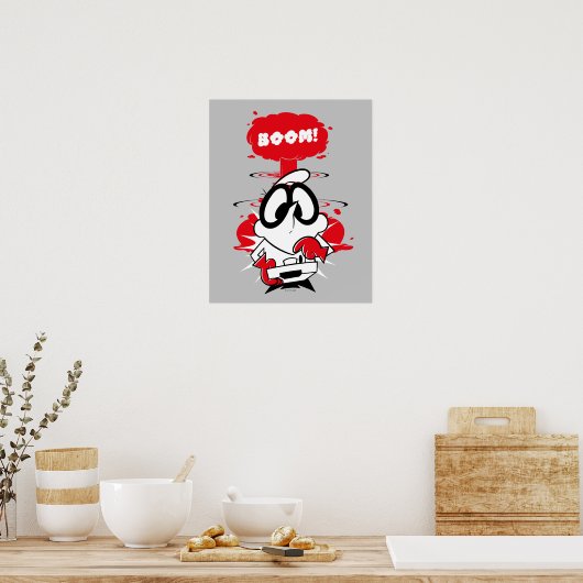 Poster Graphique Dexter Detonation (Cuisine)