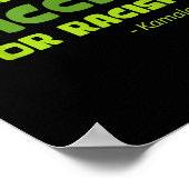 Poster Graphique d'Humour amusant vacciné Kamala Harris C (Coin)