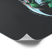 Poster Graphique du Surf de levage Aquaman et Trident (Coin)