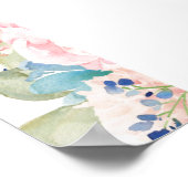 Poster Graphique floral garçon ou fille, Guess the Gender (Coin)