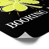 Poster Graphique Jour de la Saint Patrick Pour Un Agent D (Coin)