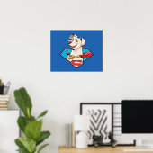 Poster Graphique Krypto S-Shield (Bureau à domicile)
