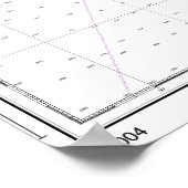 Poster Graphique marin des îles Hawaiiennes 19004 (Coin)