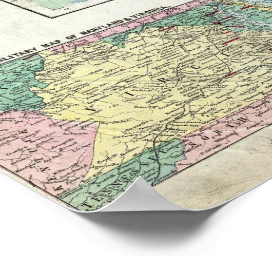 Poster Graphique militaire Union (Coin)