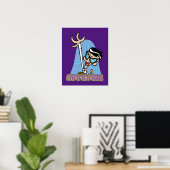Poster Graphique Nom de caractère Mandark (Bureau à domicile)