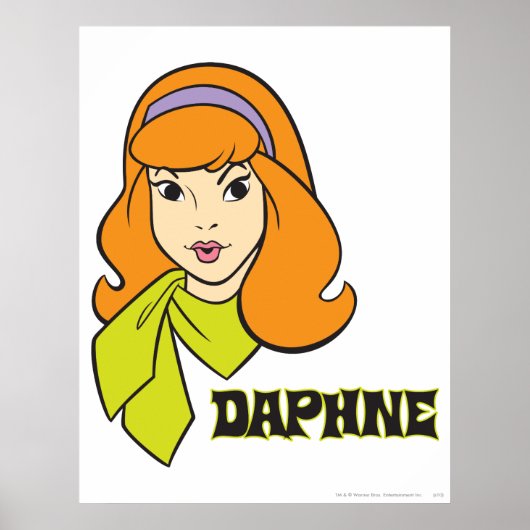 Poster Graphique Nom du daphne (Devant)