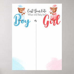 Poster Graphique pour garçon ou fille avec planche en mou