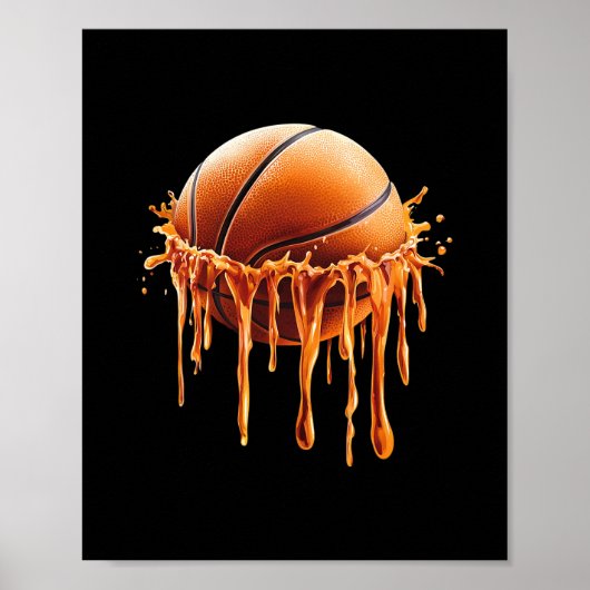 Poster Graphique Sketll Drip (Devant)