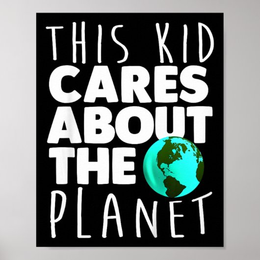 Poster Graphique sur le changement climatique De l'enviro (Devant)