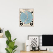 Poster Graphique transparent des cieux (Bureau à domicile)