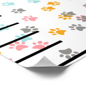 Poster Graphiques de croissance personnalisés de la règle (Coin)