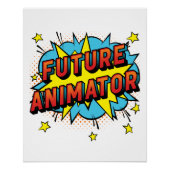 Poster Graphiques de mouvement d'animation Future (Devant)