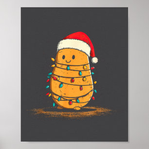 Poster Graphiques de Noël drôles de tatouage pour amateur