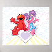 Poster Graphisme d'Abby et Elmo (Devant)