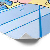 Poster Graphisme de la vache et du poulet (Coin)