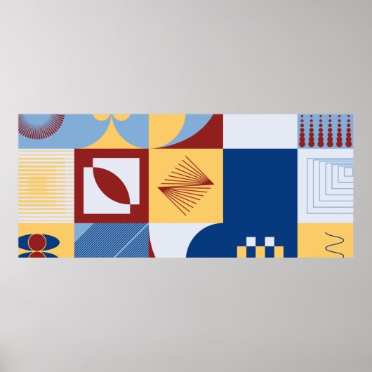 Poster Graphisme numérique conception graphique de motif  (Devant)