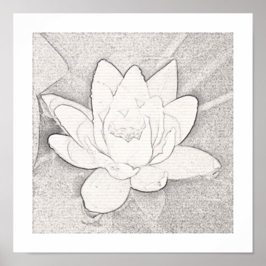 POSTER GRAPHITE LOTUS GRAPHITE (Devant)