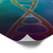 Poster Grappe De Strands D'ADN (Coin)