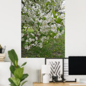 Poster Grappes de Fleurs (Bureau à domicile)
