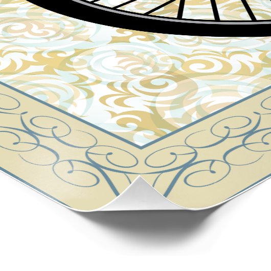 Poster Gras de périphérique mobile (Coin)