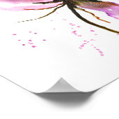 Poster Gras Floral IV (Coin)