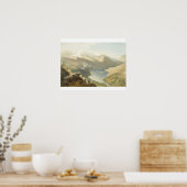 Poster Grasmere from Langdale Fell, from 'The English Lak (Cuisine)