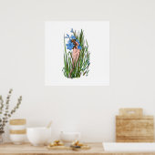 Poster Grass bleu (Cuisine)