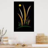 Poster Grass Tall 36 x 24 (Cuisine)