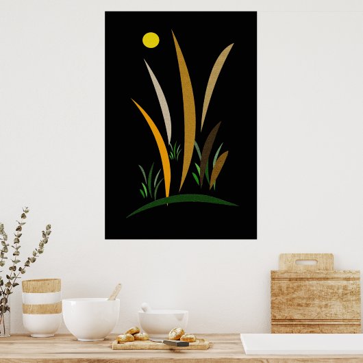 Poster Grass Tall 36 x 24 (Cuisine)