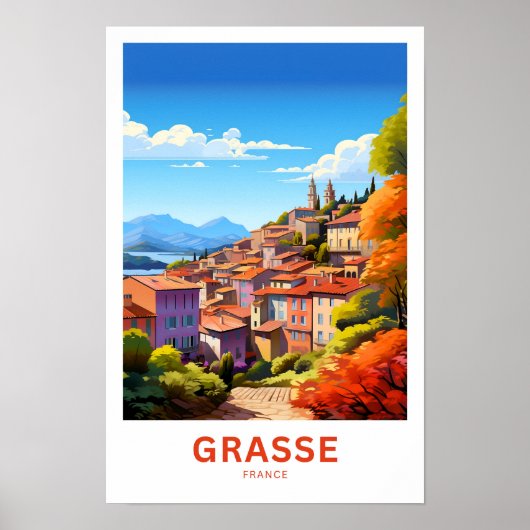 Poster Grasse France Imprimer (Devant)