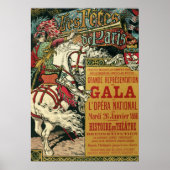 Poster Grasset Eugene les fetes de paris (Devant)
