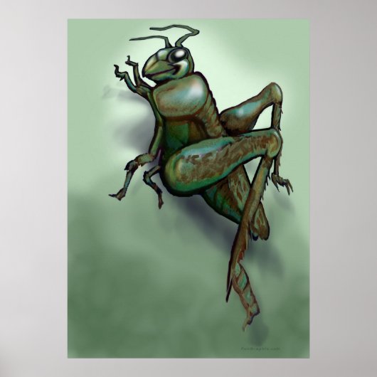 Poster Grasshopper (Devant)
