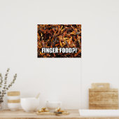 Poster Grasshopper frit (Takkataen Thot) Alimentation asi (Cuisine)