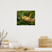 Poster Grasshopper, Parc national des Everglades, Floride (Cuisine)