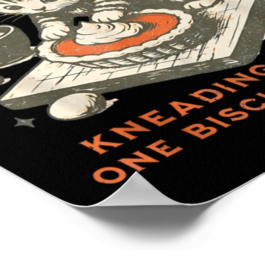 Poster Grateful Biscuits Club Kneading Thanks One Biscuit (Coin)