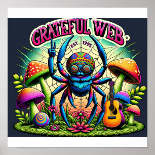 Poster Grateful Web - Spydye7