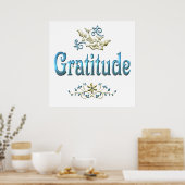 POSTER GRATITUDE (Cuisine)