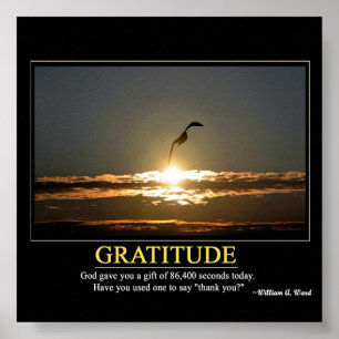Poster Gratitude